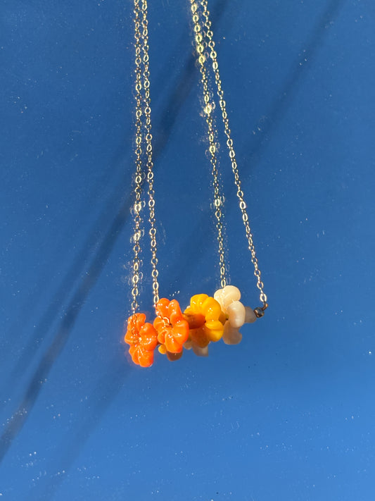 Puakenikeni Triple Stack Necklace