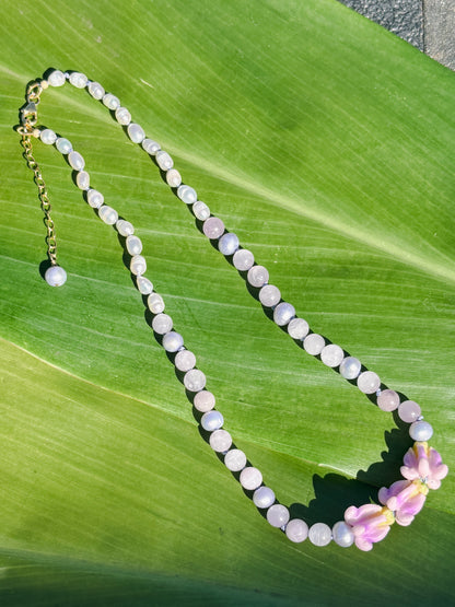 Queen's Fav - Purple Crown Knotted Choker