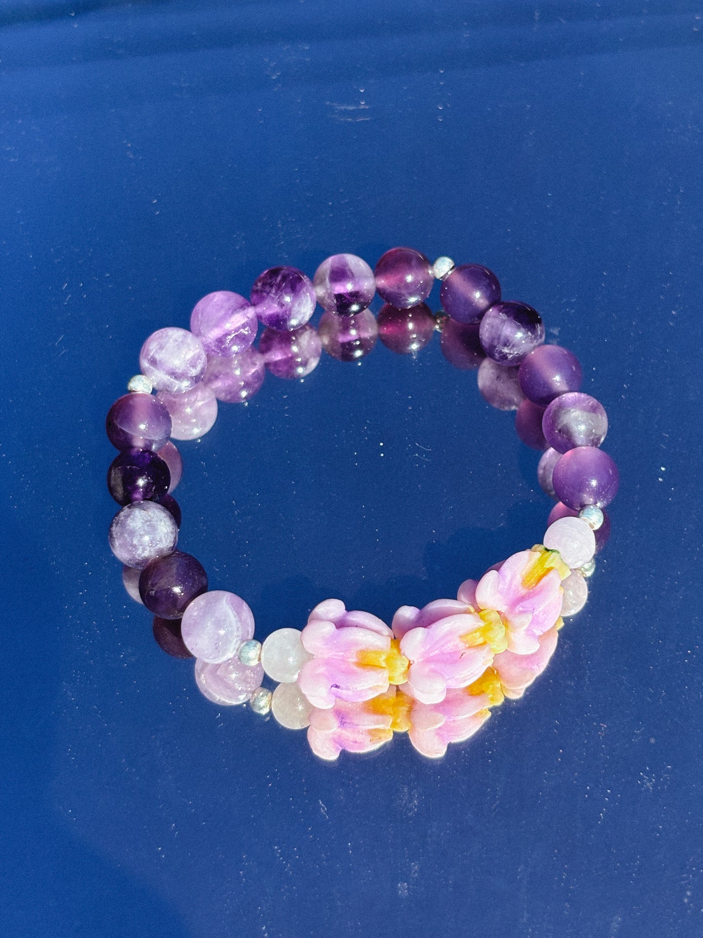 Queen's Fav - Purple Crown Amethyst Bracelet