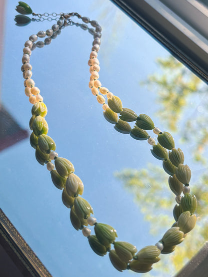 Da Green - Pakalana Pearl Knotted Choker