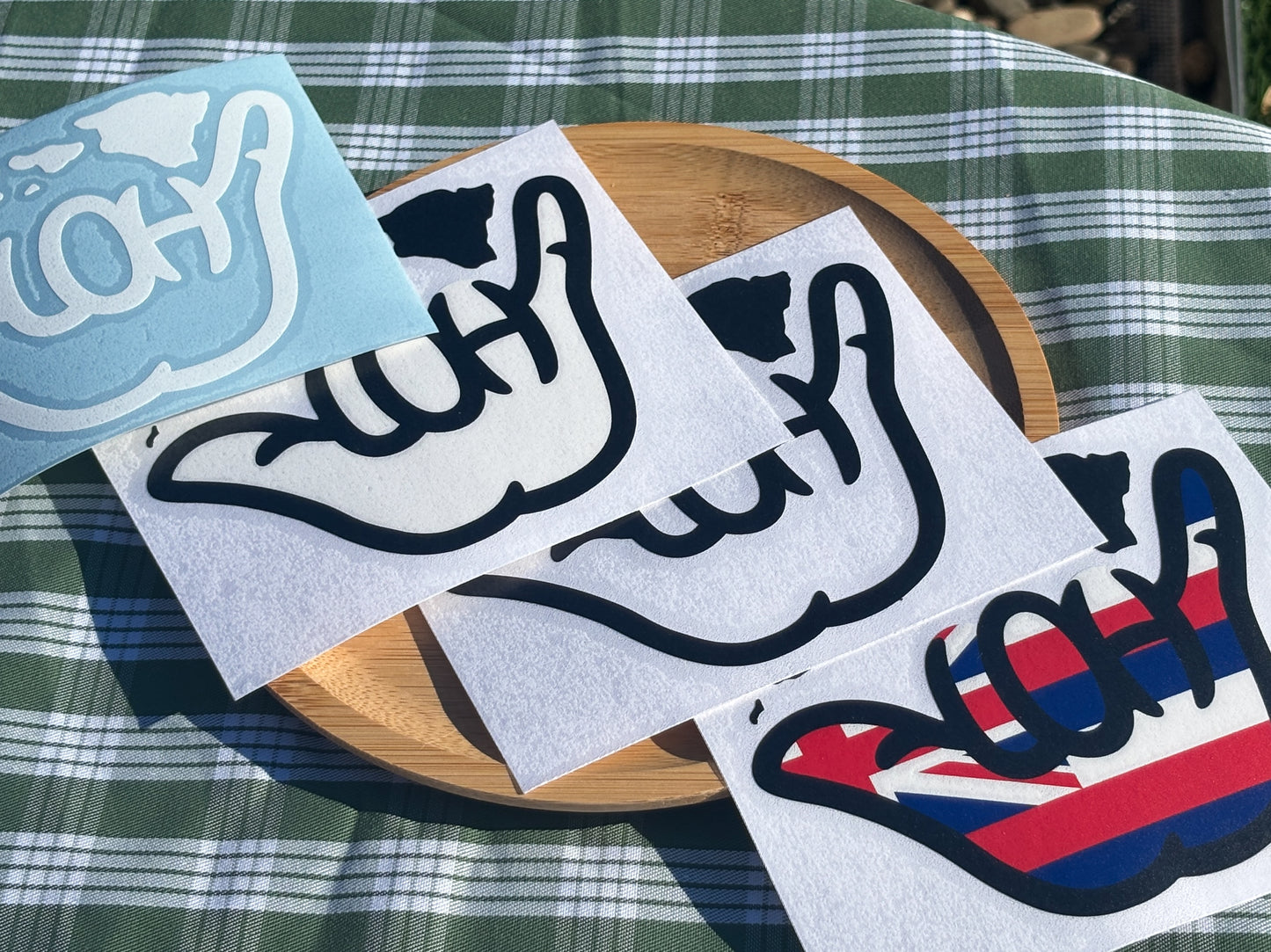Aloha Shaka Islands Vinyl Stickers