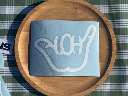 Aloha Shaka Vinyl Stickers