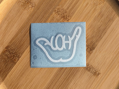 Aloha Shaka Vinyl Stickers