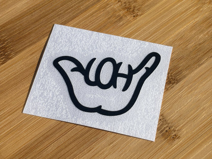 Aloha Shaka Vinyl Stickers