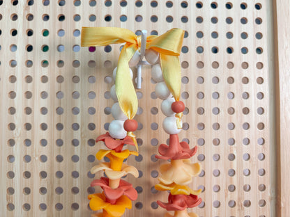 Tri-Color Puakenikeni Car Lei