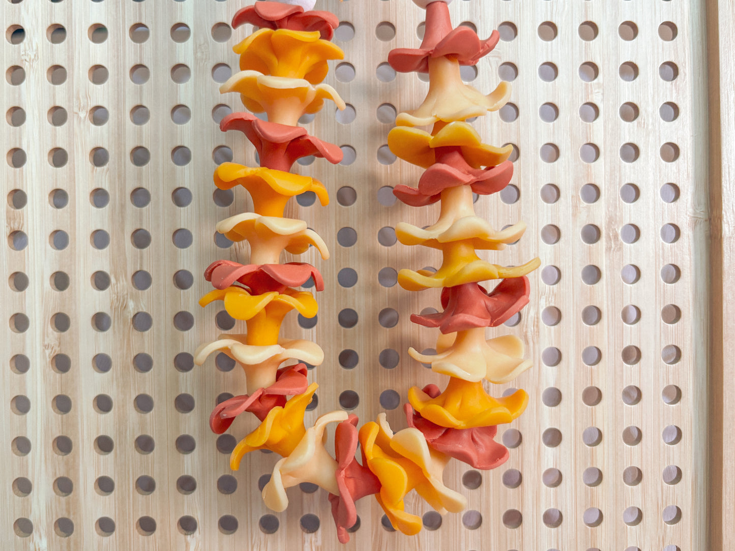 Tri-Color Puakenikeni Car Lei