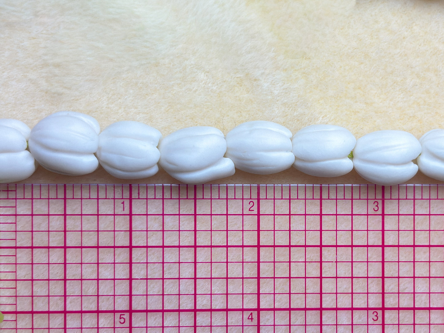 Handmade Polymer Clay Flower Beads