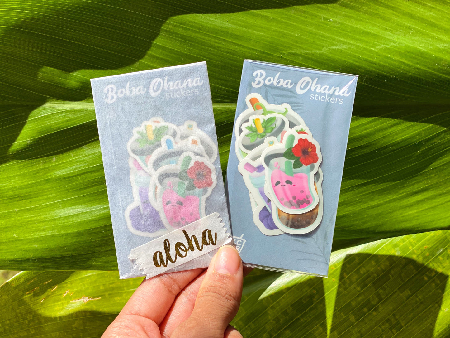 Boba Ohana Sticker Pack