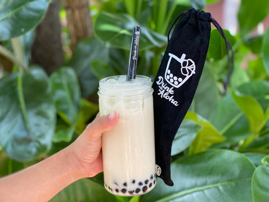 Drink with Aloha Boba Straw